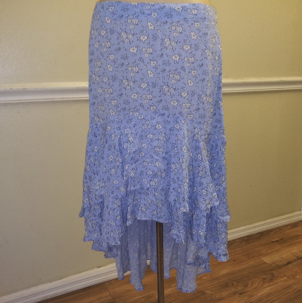 Hi Low flowing skirt